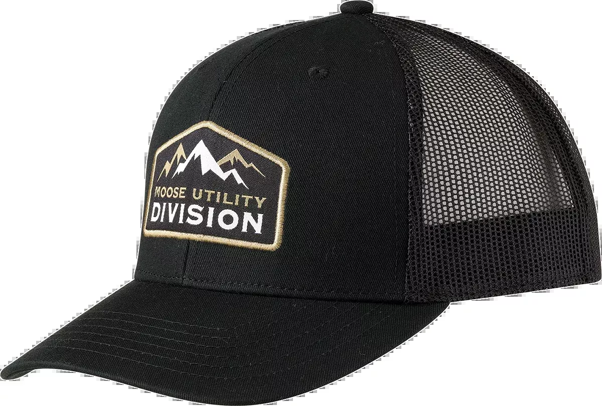 Moose Offroad MUD Mountain Hat – Black – One Size-2501-3819