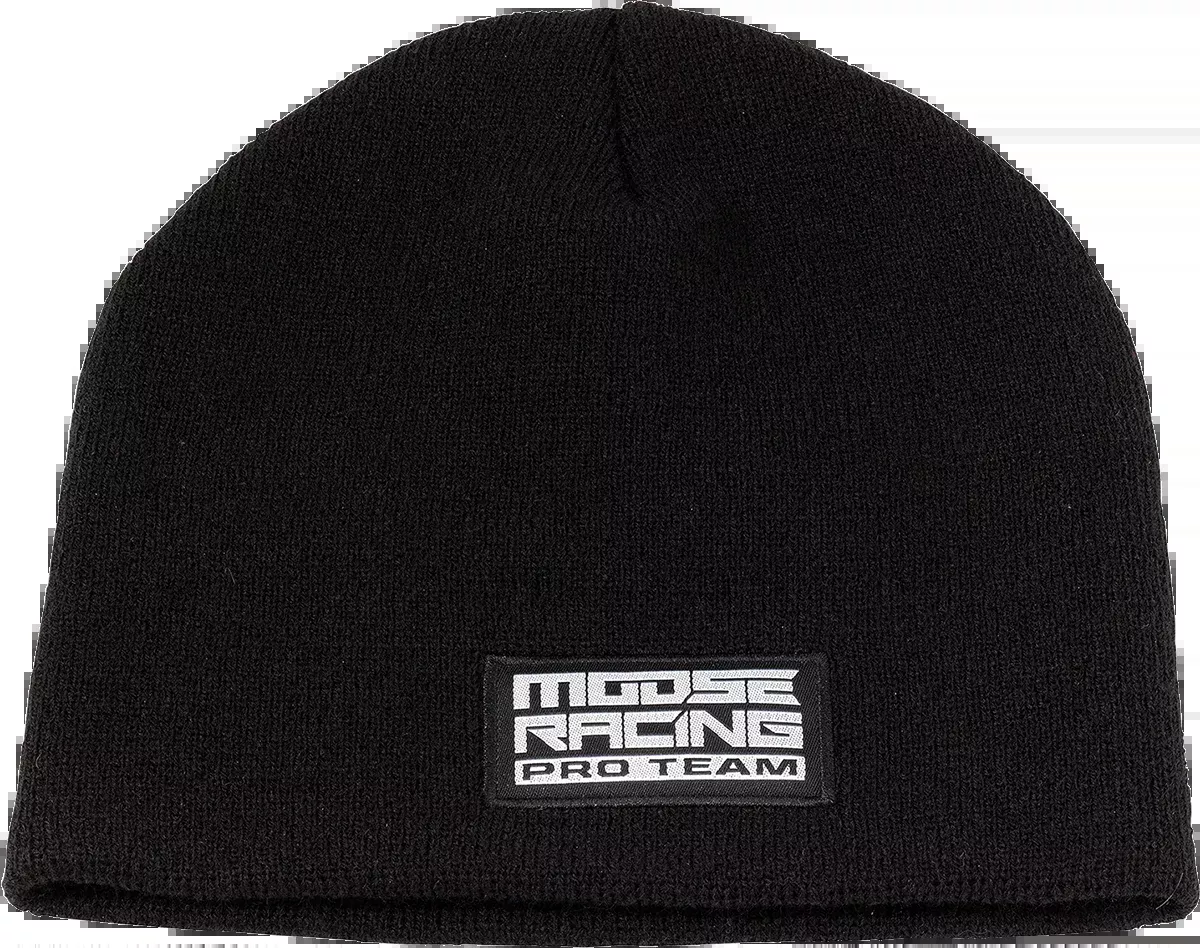 Moose Offroad Pro Team Beanie – Black – One Size-2501-3534