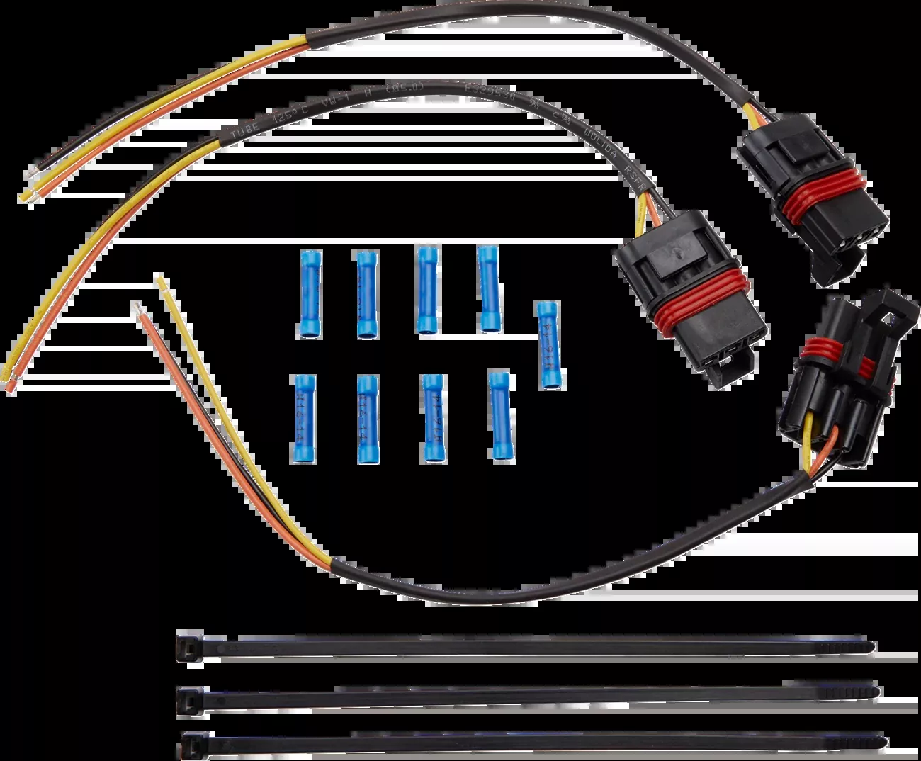 Moose Offroad Pulse Busbar Pigtail Harness – 3 Pack – Polaris-100-2336-3-PU