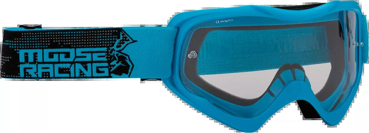 Moose Offroad Qualifier Goggle – Agroid – Blue – Clear Lens-2601-2659