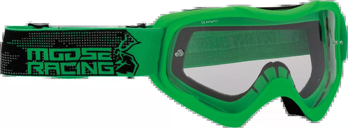 Moose Offroad Qualifier Goggle – Agroid – Green – Clear Lens-2601-2655