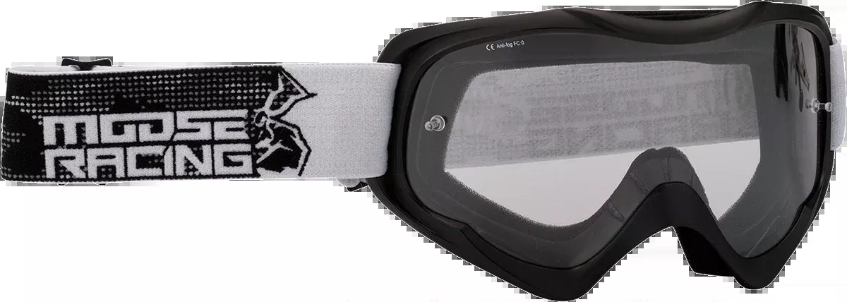 Moose Offroad Qualifier Goggle – Agroid – Stealth – Clear Lens-2601-2653