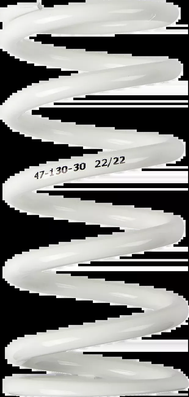 Moose Offroad Shock Spring – 47 mm OD – 30 n/mm – White-1312-0942