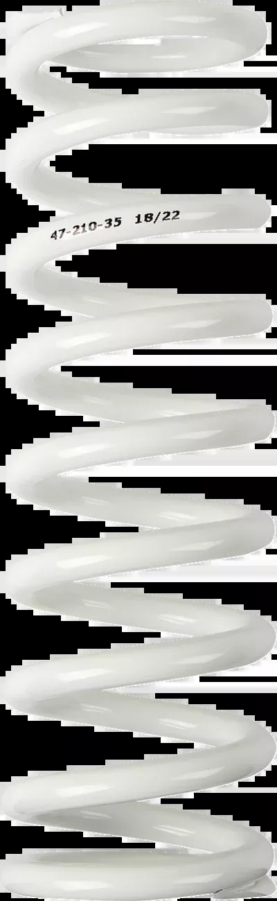 Moose Offroad Shock Spring – 47 mm OD – 35 n/mm – White-1312-0948