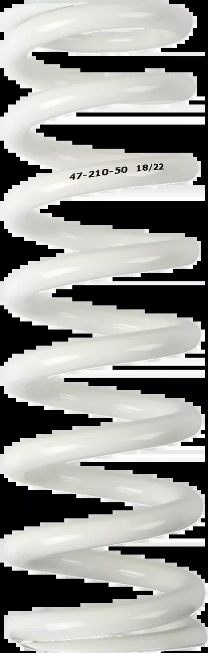 Moose Offroad Shock Spring – 47 mm OD – 50 n/mm – White-1312-0950