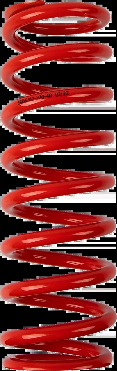 Moose Offroad Shock Spring – 59/62 mm OD – 40 n/mm – Red-1312-0961