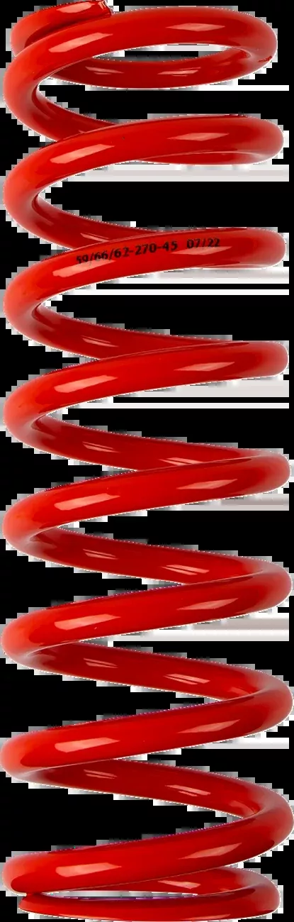 Moose Offroad Shock Spring – 59/62 mm OD – 45 n/mm – Red-1312-0963