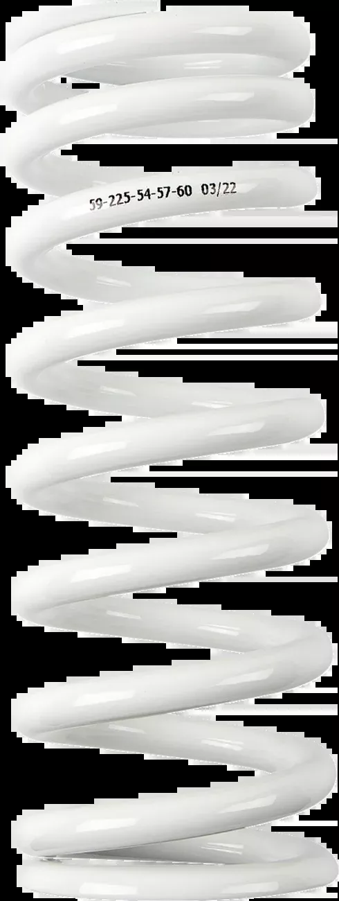 Moose Offroad Shock Spring – 59 mm OD – 54/57/60 n/mm – White-1312-1013