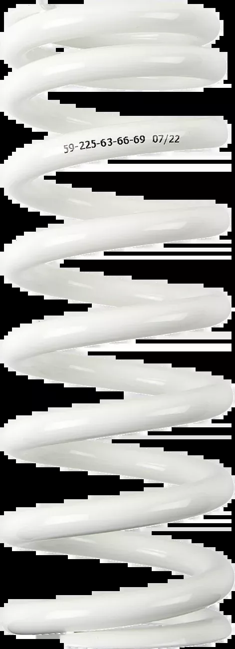 Moose Offroad Shock Spring – 59 mm OD – 63/66/69 n/mm – White-1312-1015
