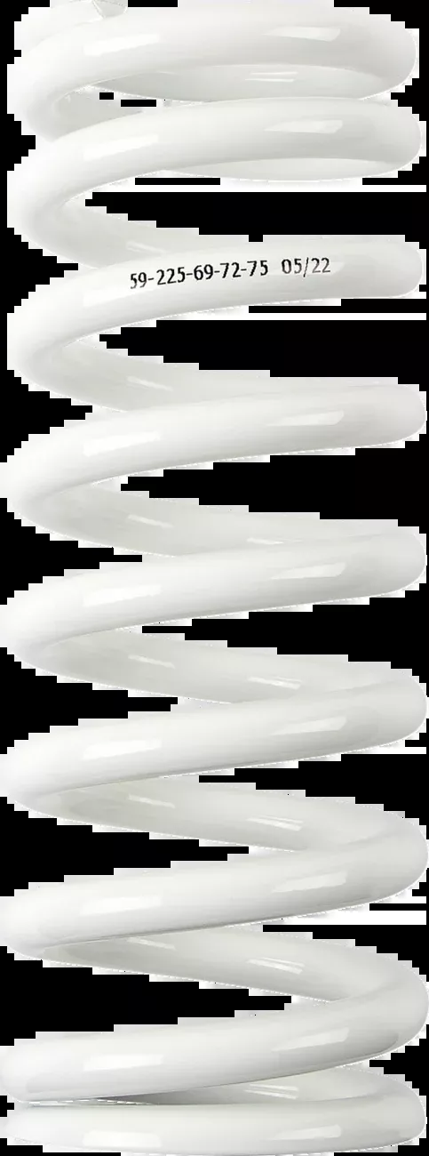 Moose Offroad Shock Spring – 59 mm OD – 69/72/75 n/mm – White-1312-1018