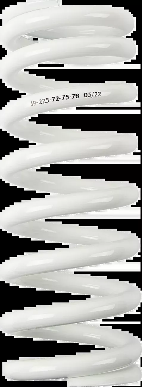 Moose Offroad Shock Spring – 59 mm OD – 72/75/78 n/mm – White-1312-1020