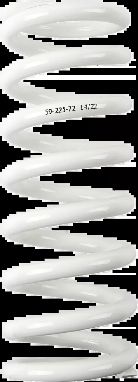 Moose Offroad Shock Spring – 59 mm OD – 72 n/mm – White-1312-1019