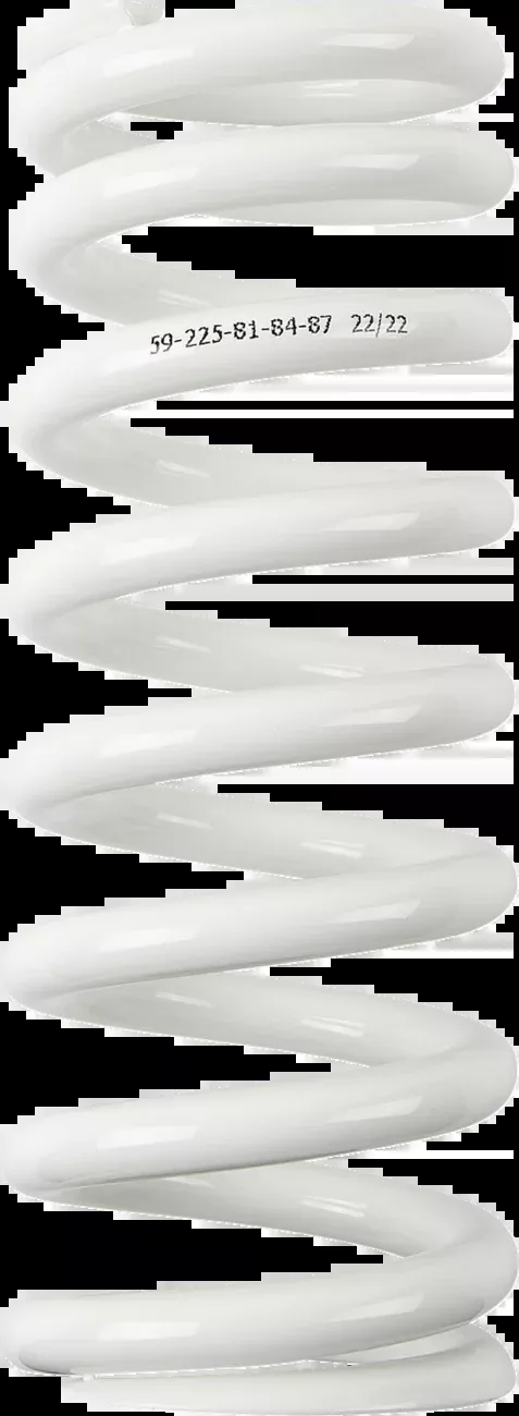 Moose Offroad Shock Spring – 59 mm OD – 81/84/87 n/mm – White-1312-1025