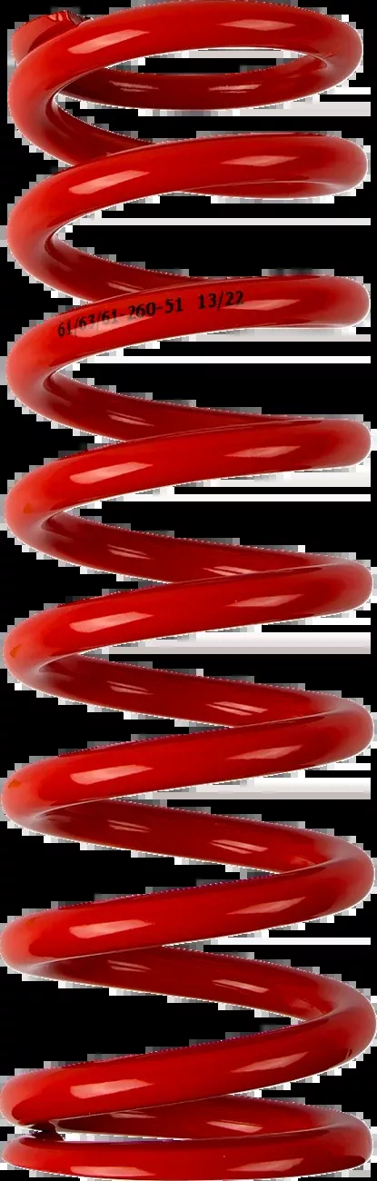 Moose Offroad Shock Spring – 61 mm OD – 51 n/mm – Red-1312-0971