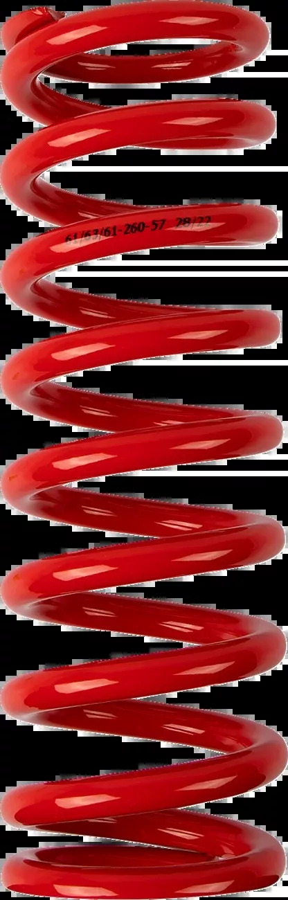 Moose Offroad Shock Spring – 61 mm OD – 57 n/mm – Red-1312-0973