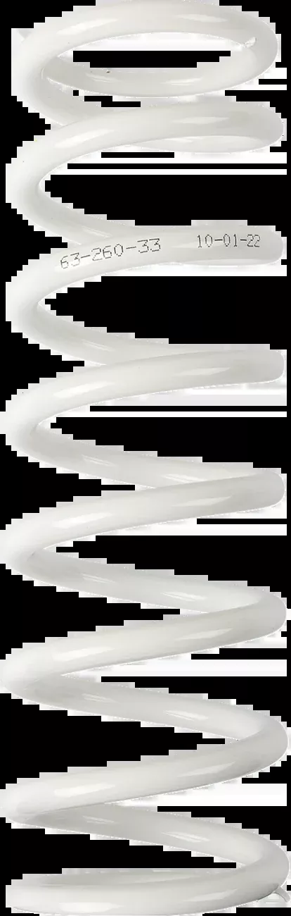 Moose Offroad Shock Spring – 63 mm OD – 33 n/mm – White-1312-0975