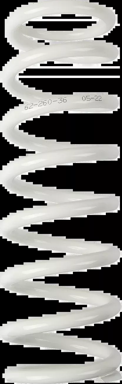 Moose Offroad Shock Spring – 63 mm OD – 36 n/mm – White-1312-0976