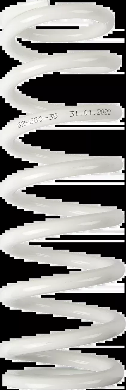 Moose Offroad Shock Spring – 63 mm OD – 39 n/mm – White-1312-0977