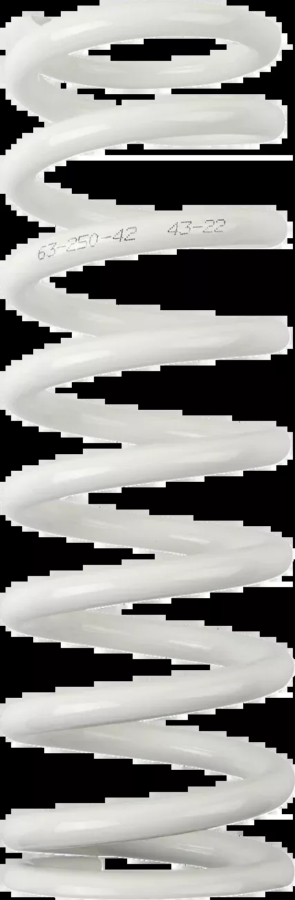 Moose Offroad Shock Spring – 63 mm OD – 42 n/mm – White-1312-1031
