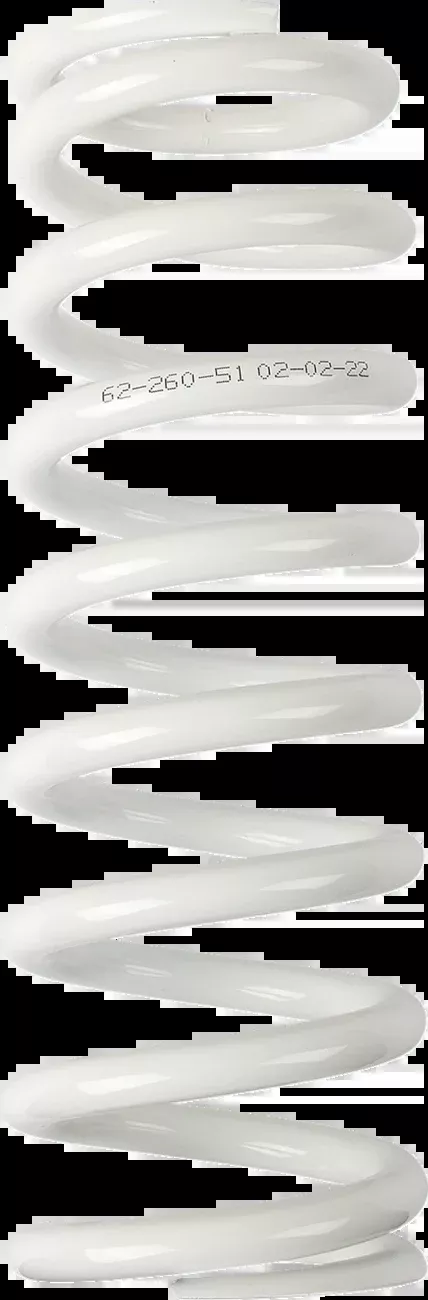 Moose Offroad Shock Spring – 63 mm OD – 51 n/mm – White-1312-0981