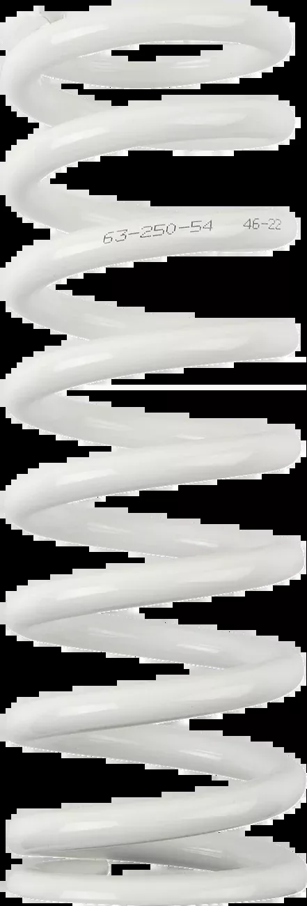 Moose Offroad Shock Spring – 63 mm OD – 54 n/mm – White-1312-1035