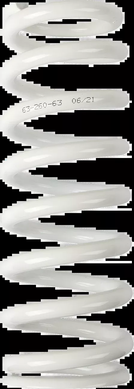 Moose Offroad Shock Spring – 63 mm OD – 63 n/mm – White-1312-0985