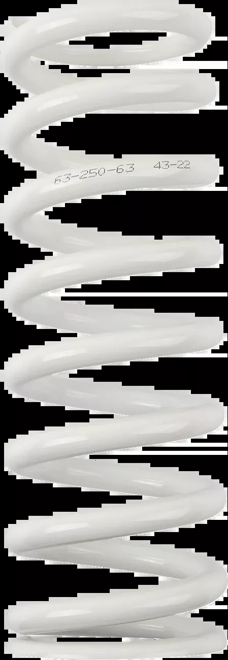 Moose Offroad Shock Spring – 63 mm OD – 63 n/mm – White-1312-1038