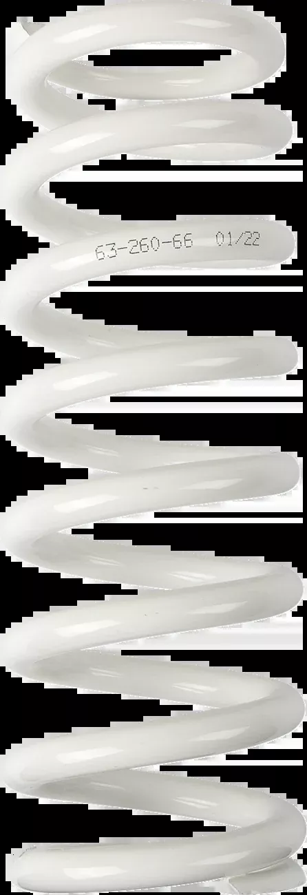 Moose Offroad Shock Spring – 63 mm OD – 66 n/mm – White-1312-0986