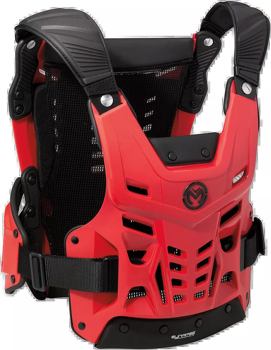 Moose Offroad Synapse Lite Protector – Red/Black – M/L-2701-0996