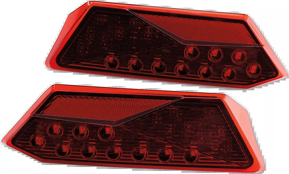 Moose Offroad Taillights – LED – RZR1000 – Red-100-3385-PU