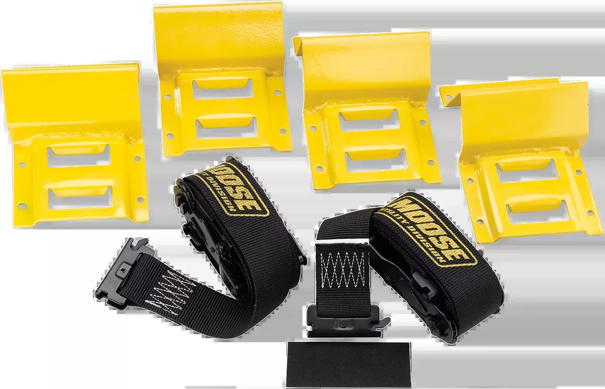 Moose Offroad Tie-Down/Chock Tire Kit-09160