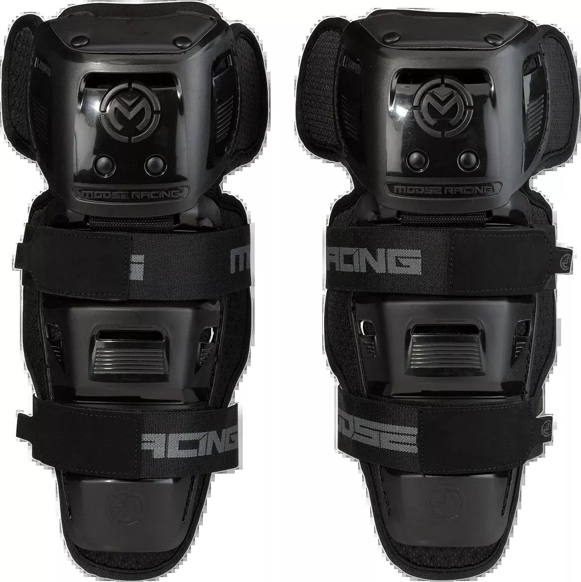 Moose Offroad Youth Synapse Lite Knee Guards – Black-2704-0493