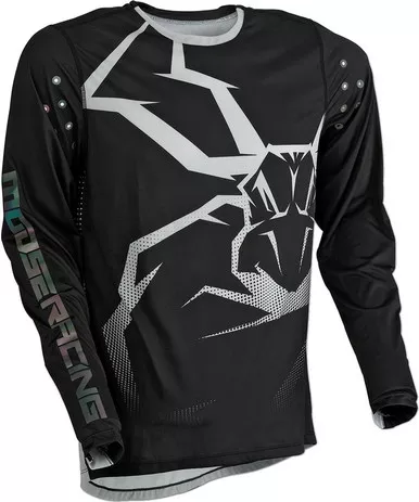 Moose Racing Agroid Black Gray Jersey