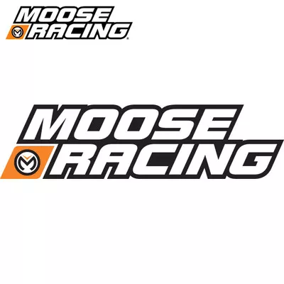 Moose Racing Corporate Decal Stacked 24″