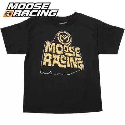 Moose Racing Escarpment Youth T-Shirt Black