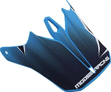 Moose Racing F.I. Agroid Navy Light Blue Helmet Visor Kit