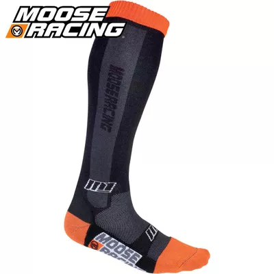 Moose Racing M1 Youth Socks Black/Orange