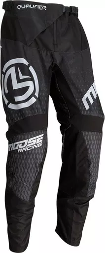 Moose Racing Qualifier Black Gray Pants