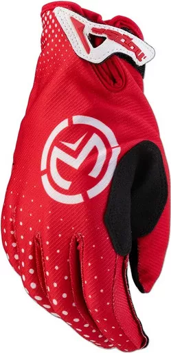 Moose Racing SX1 Red Gloves