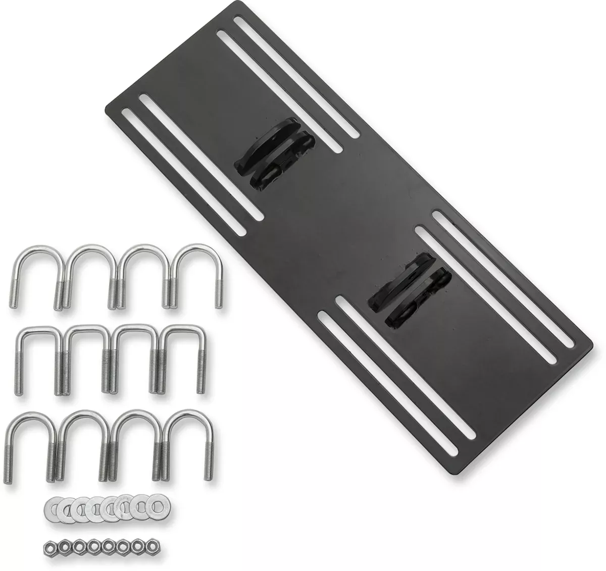 Moose Universal Mid-Frame Under Chasis Snow Plow Mount Bracket for ATV Offroad