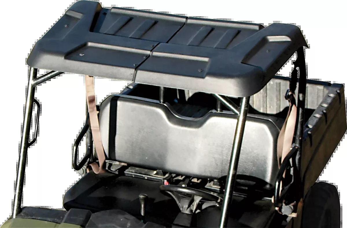 Moose Utility Black 2 Piece UTV Roof for 2011-14 Polaris Ranger Mid Size 570 800