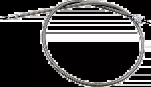 Motion Pro Armor Coat Braided Stainless Steel Speedometer Cable For Harley-Davidson - 39"