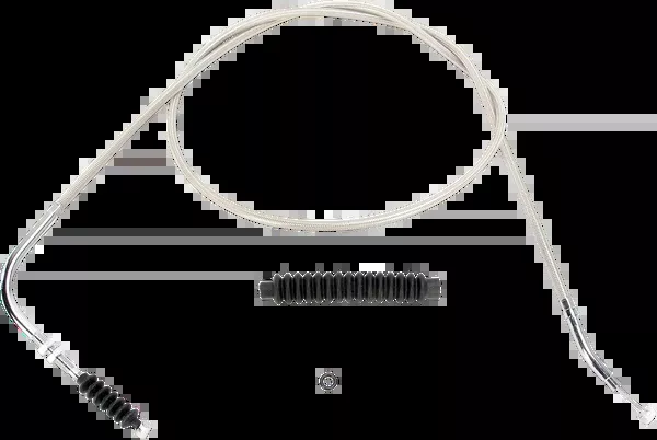 Motion Pro Armor Coat Stainless Steel Clutch Cable – Suzuki – +4″