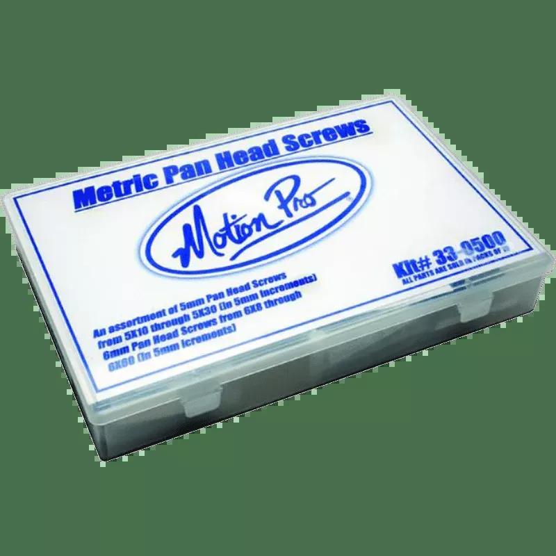 Motion Pro Metric PAN Head Screw H/Ware Kit 190 Pieces