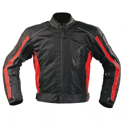 Motonation Diablo Textile Jacket Black/Red Large