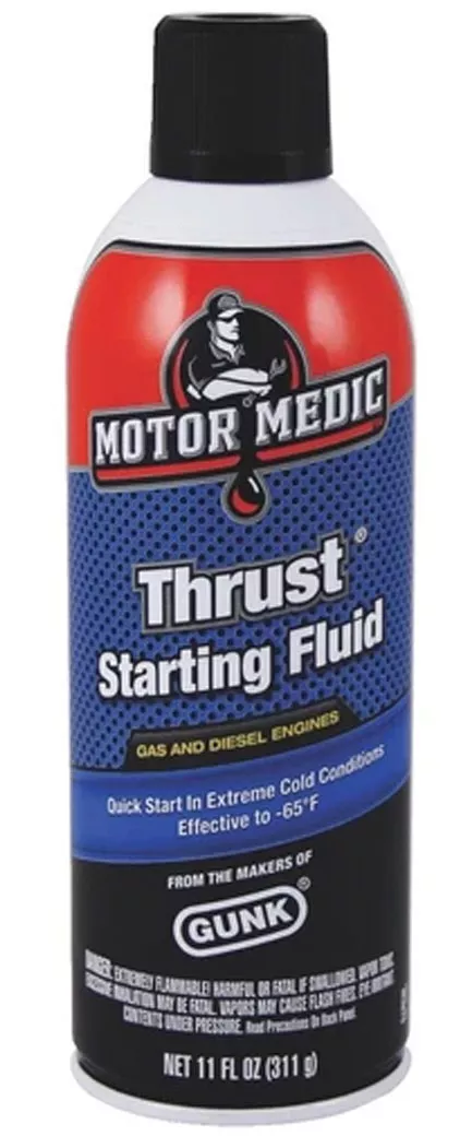 Motor Medic Thrust Starting Fluid (11 oz.)