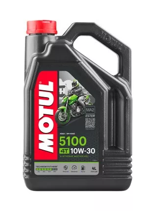 Motul 5100 Synthetic Blend Engine Oil - 4 Liter