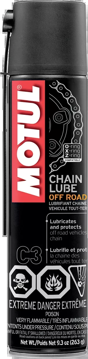 Motul Off-Road Chain Lube – 9.3 Oz. Net Wt. – Aerosol