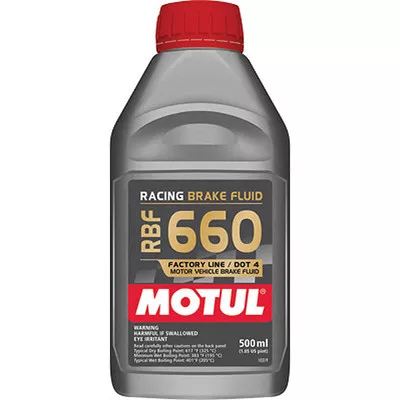 Motul RBF660 Factory Line Racing Brake Fluid