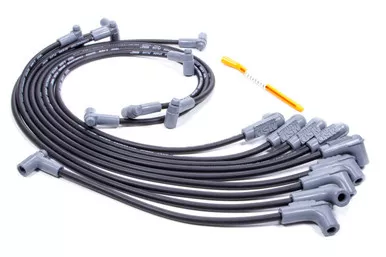 MSD 8.5mm Super Conductor Spark Plug Wire Set for Small Block Chevy Sprint Car Black 31543